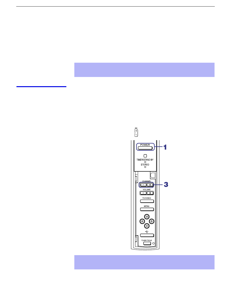 Setting up the projection tv automatically, Using auto setup, 32 setting up the projection tv automatically | Sony KP 57HW40 User Manual | Page 32 / 83