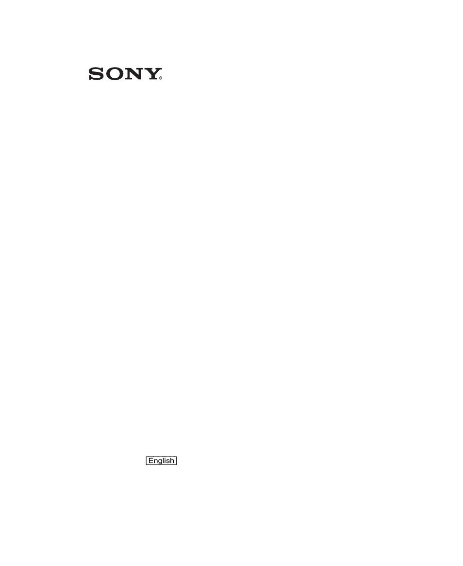 Sony DVS-9000 User Manual | 300 pages