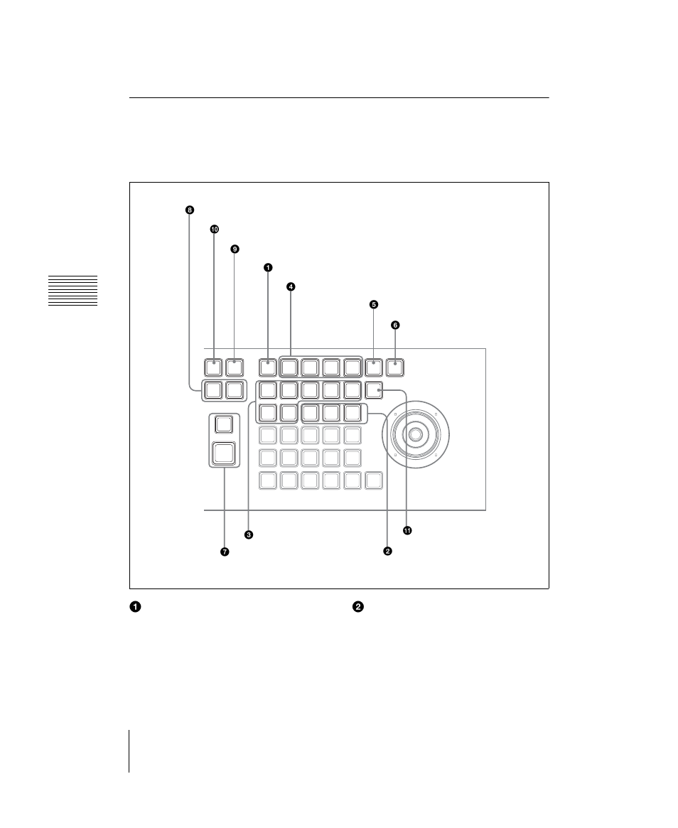 Keyframe control block, Chapter 2 men us and control p anel, Masterpage:left | Names and functions of parts of the control panel | Sony DVS-9000 User Manual | Page 152 / 300