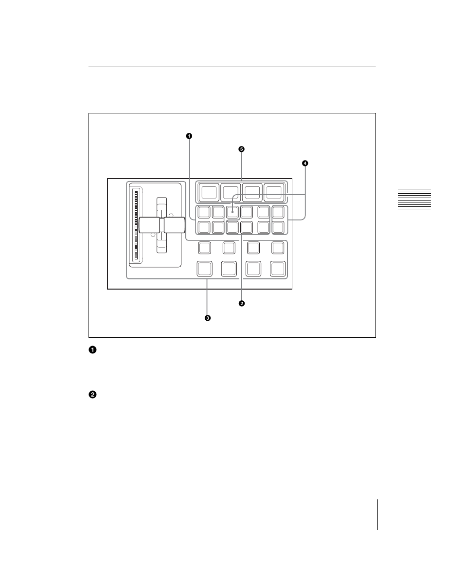 Option), Downstream key control block (mks-8032 dsk fader, Module, option) | Sony DVS-9000 User Manual | Page 161 / 300