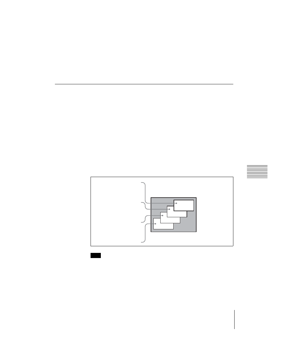 Setting the key priority by a menu operation | Sony DVS-9000 User Manual | Page 181 / 300