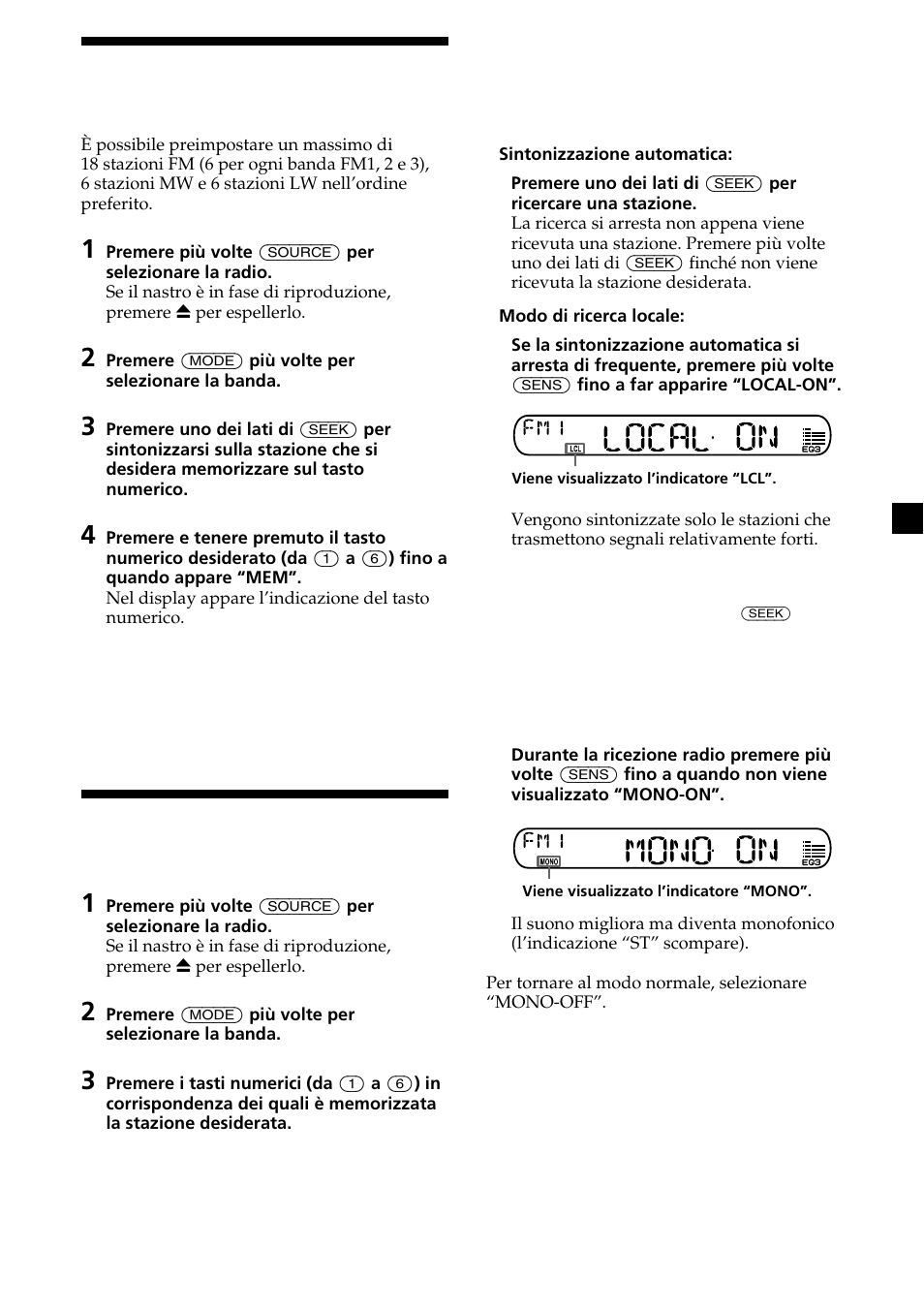 Sony XR-CA370X User Manual | Page 75 / 112