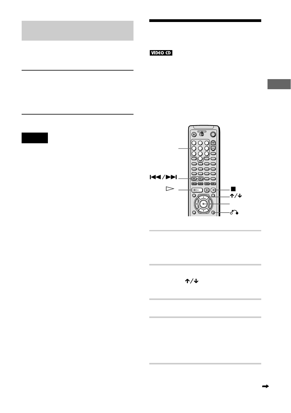 Playing video cds with pbc functions | Sony DVP-NC650V User Manual | Page 39 / 104