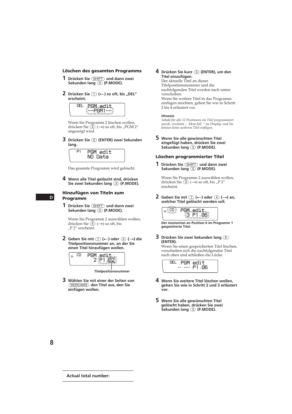 Sony CDX-C910RDS User Manual | Page 77 / 107