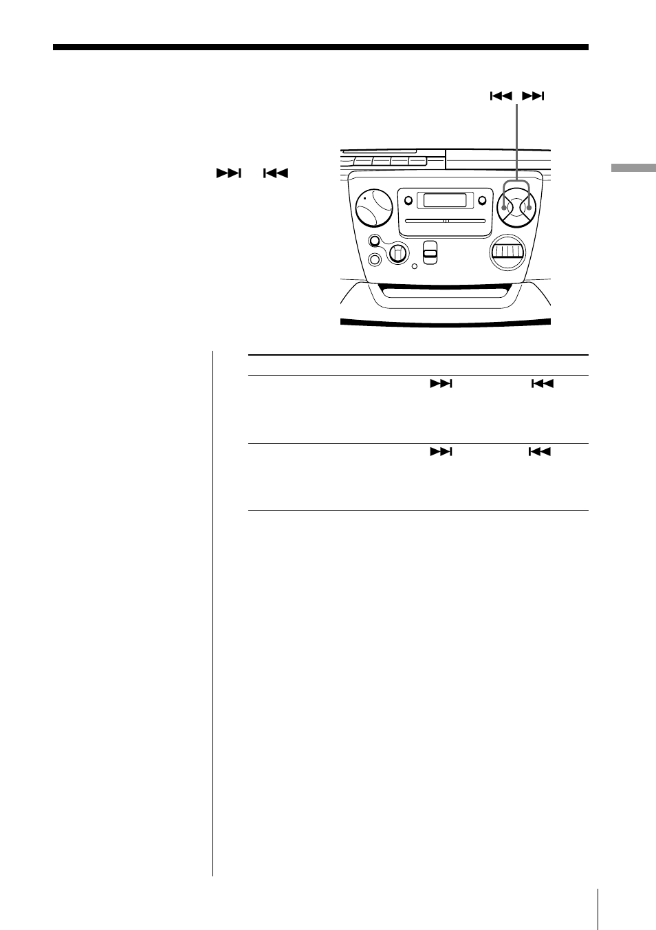 Locating a specific point in a track | Sony CFD-V27 User Manual | Page 13 / 28