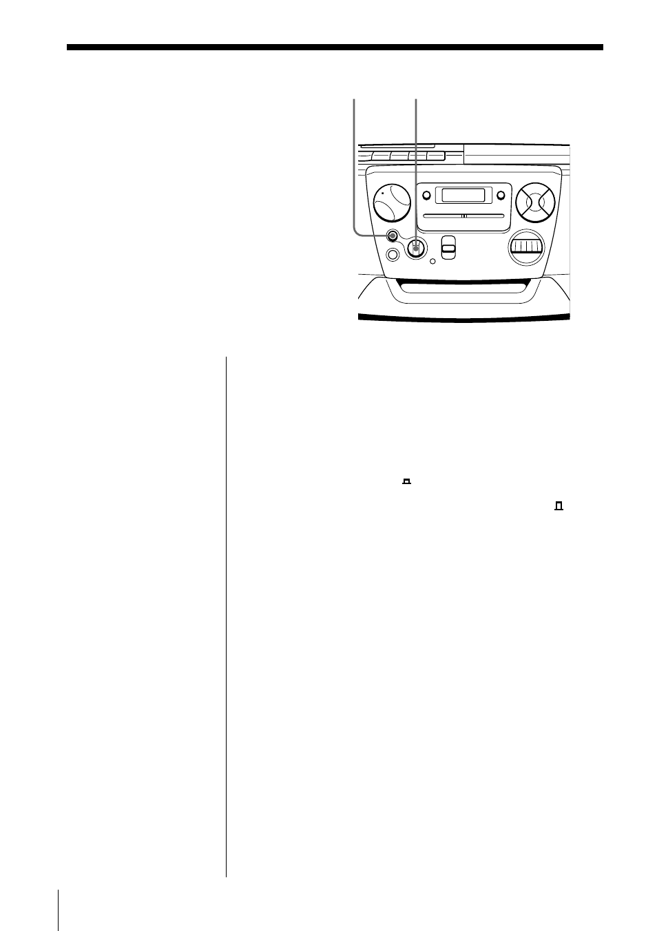 Adjusting the sound emphasis | Sony CFD-V27 User Manual | Page 18 / 28