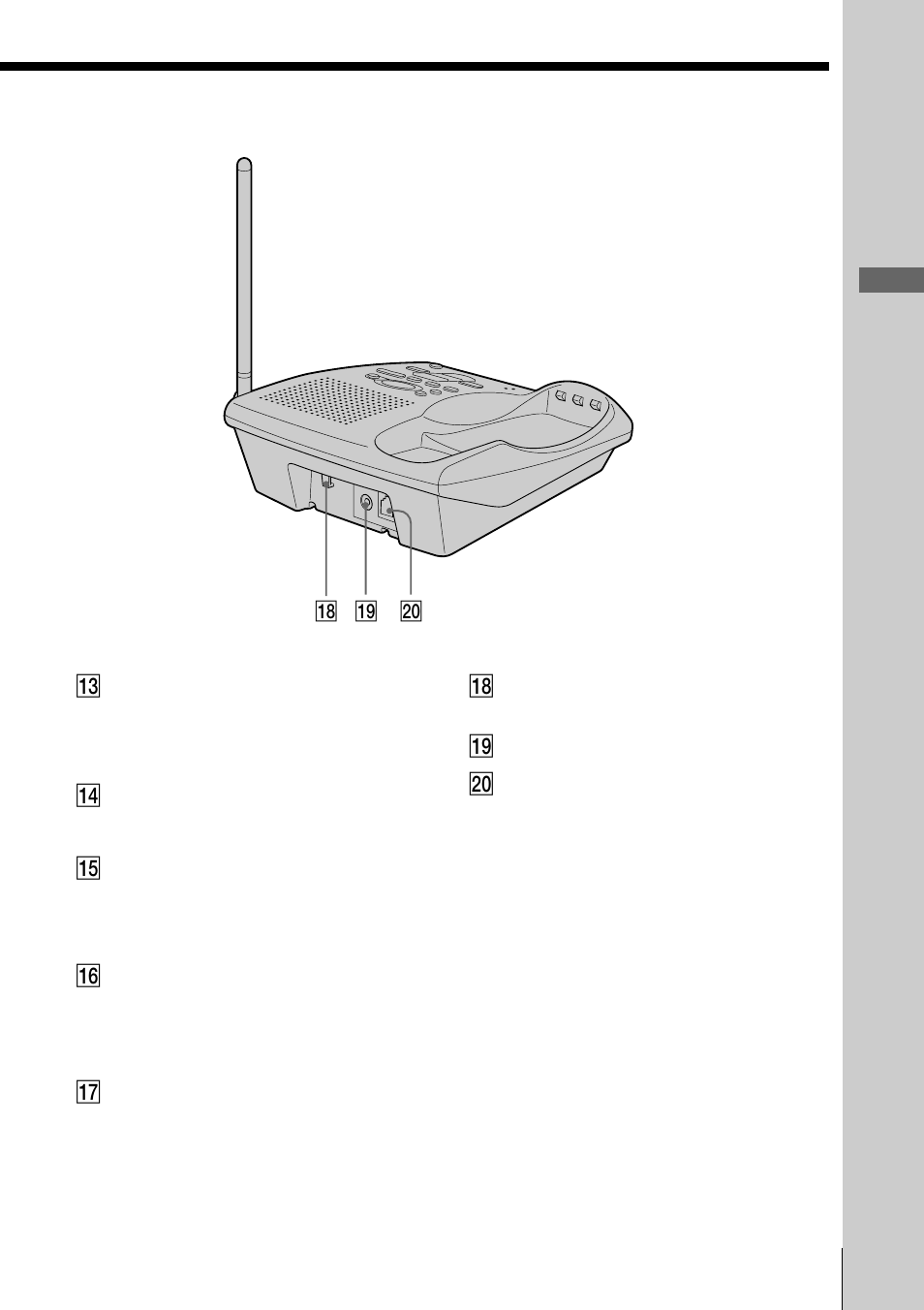 Getting started | Sony SPP-A941 User Manual | Page 15 / 88