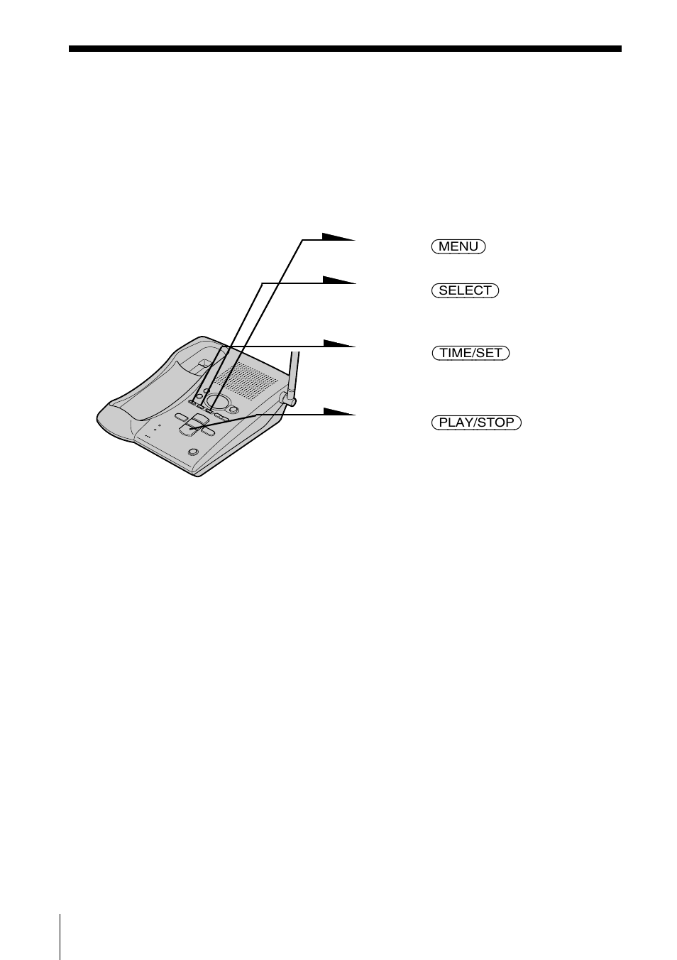 Selecting the announcement only mode | Sony SPP-A941 User Manual | Page 32 / 88