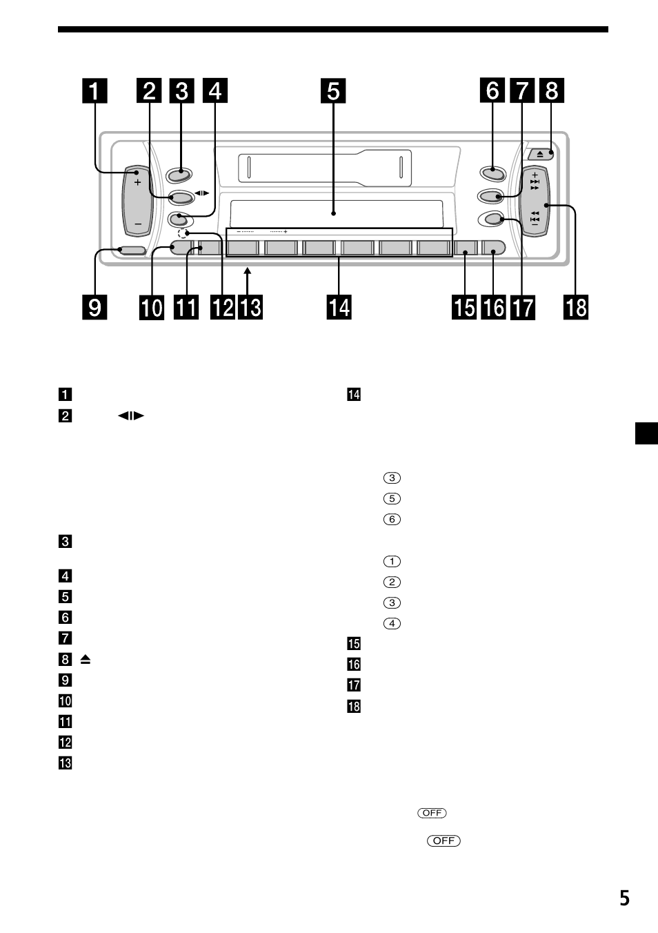 Off) | Sony XR-CA420X User Manual | Page 41 / 56