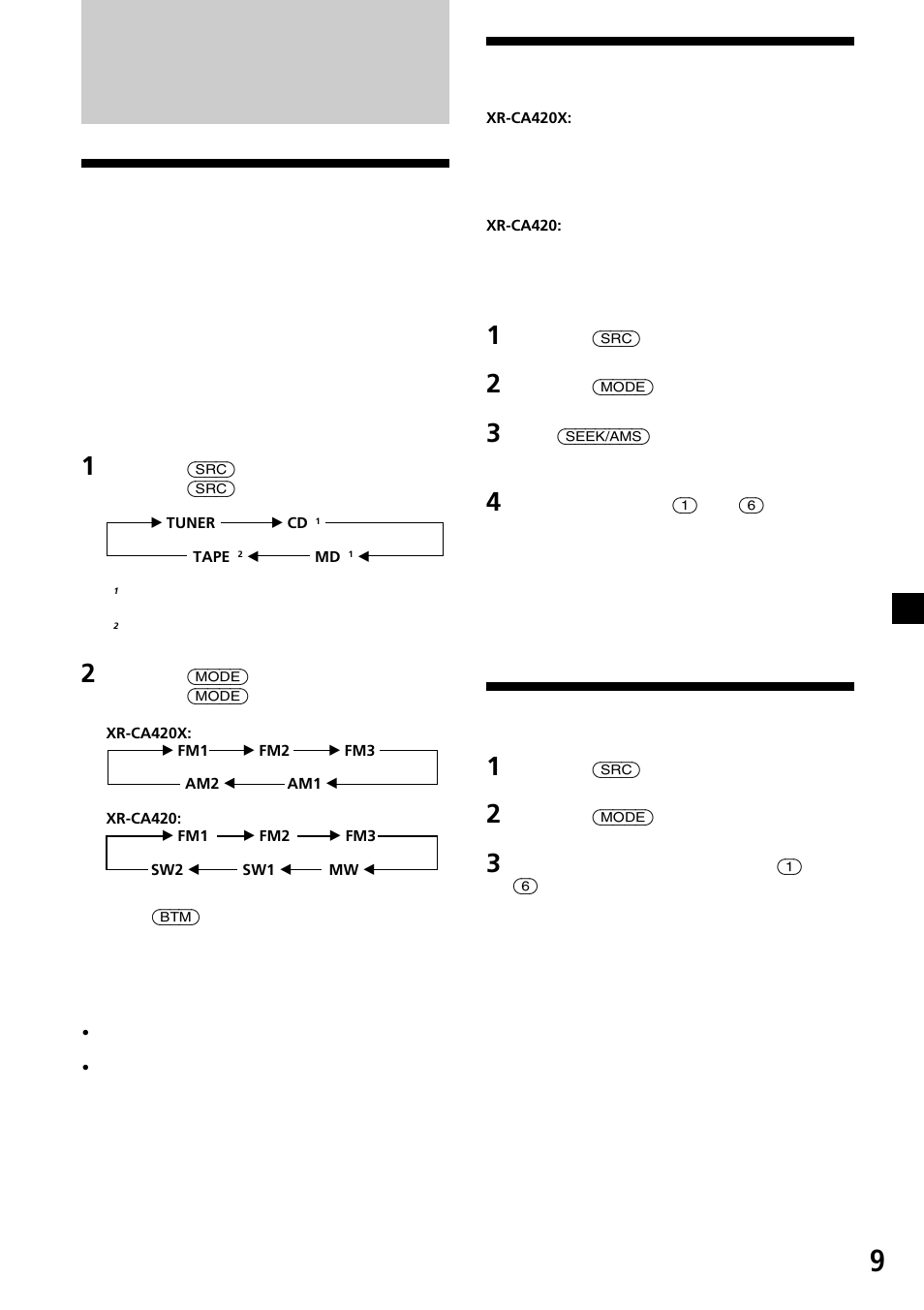 Sony XR-CA420X User Manual | Page 45 / 56