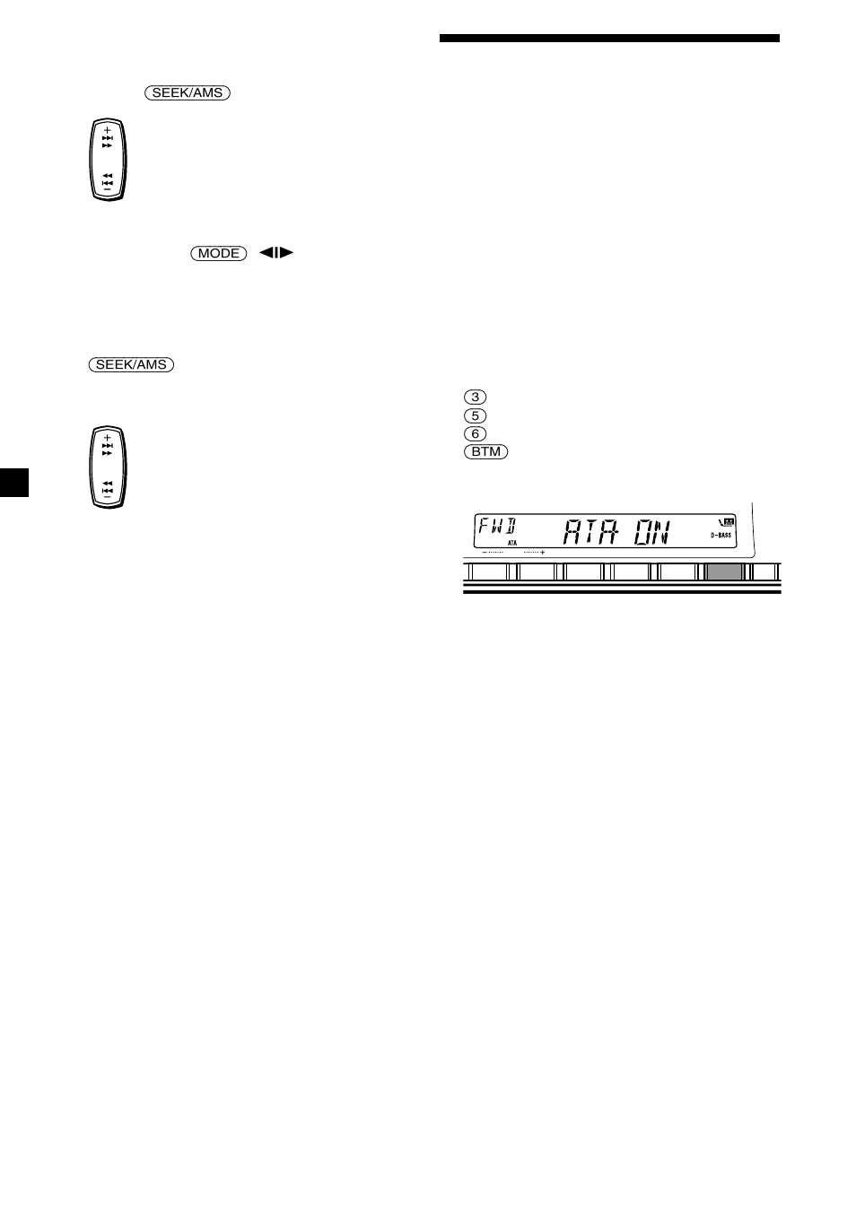 Playing a tape in various functions, Fast-winding the tape, Function buttons | Sony XR-CA420X User Manual | Page 8 / 56