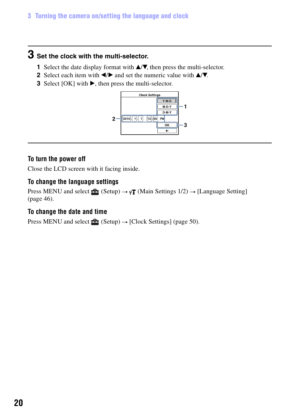 Sony bloggie MHS-CM5 User Manual | Page 20 / 69