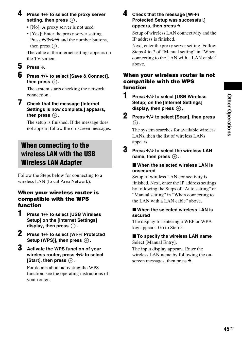 Sony BDV-E280 User Manual | Page 45 / 68