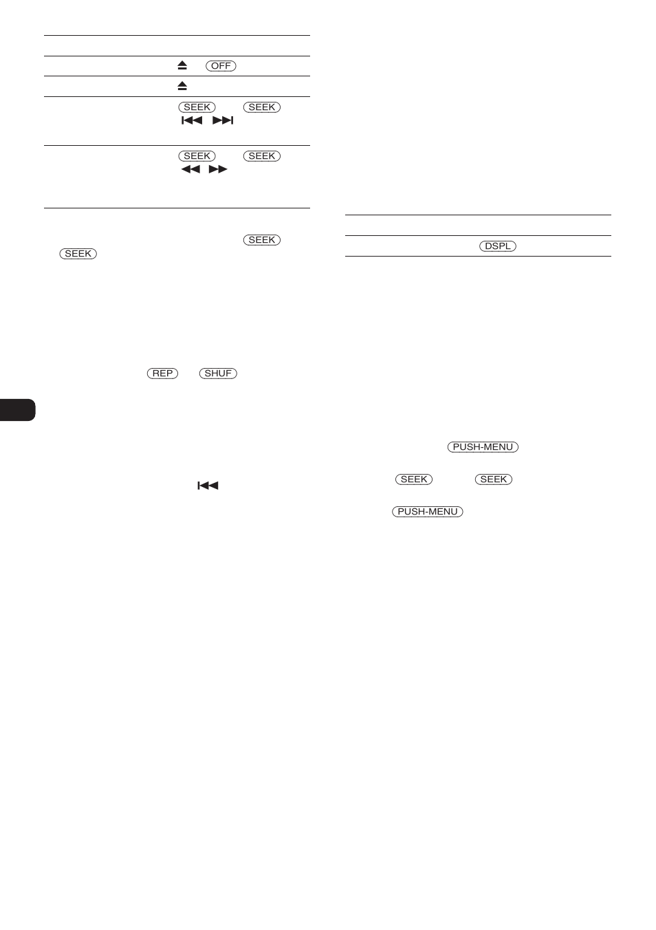 Reading the display | Sony CDC-X104 User Manual | Page 8 / 44