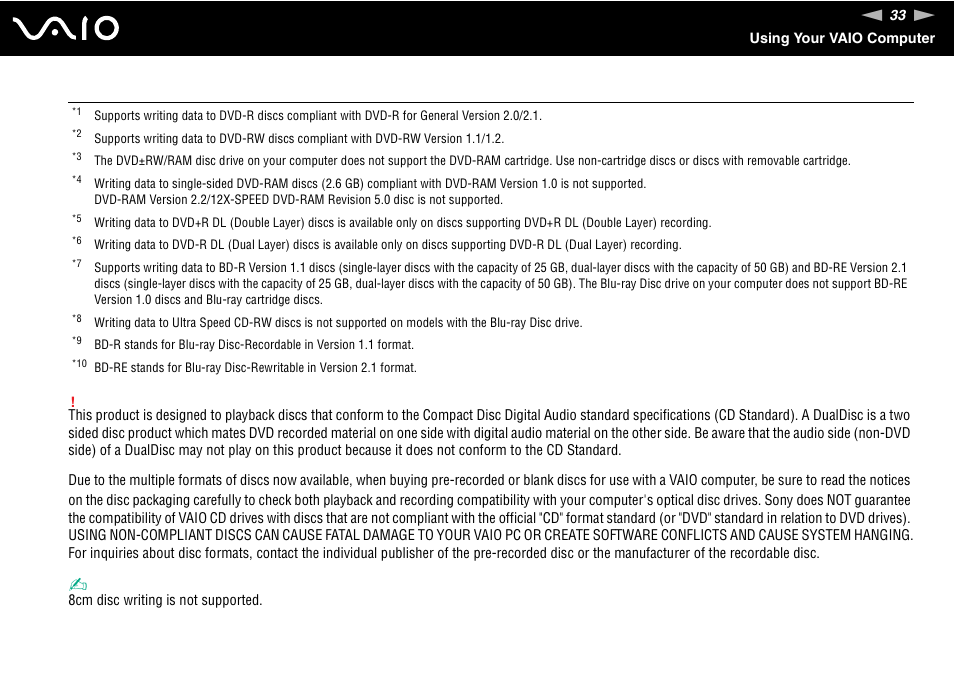 Sony VGN-N300 User Manual | Page 33 / 154