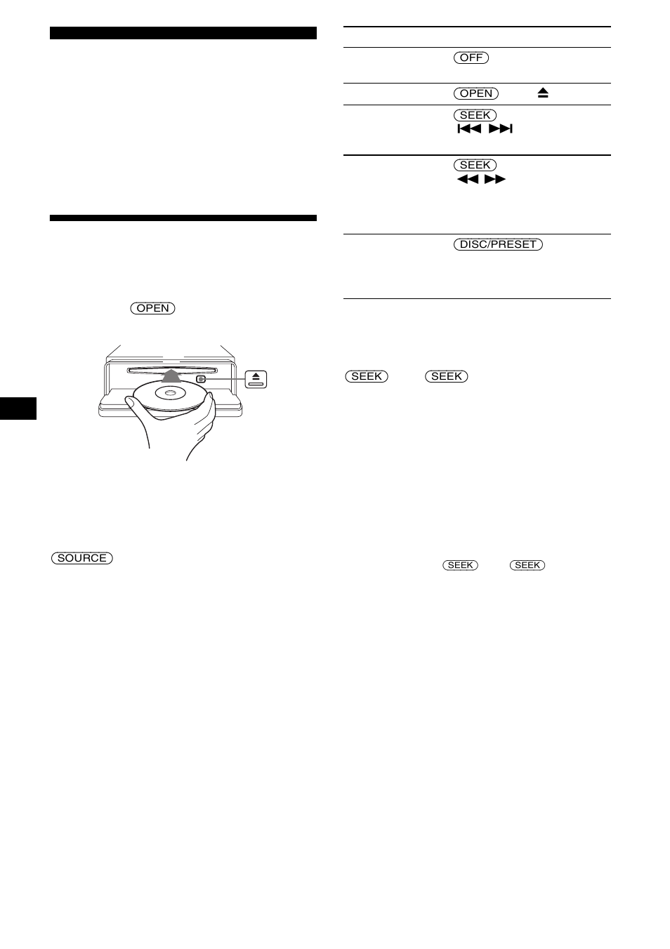 Reproductor de cd unidad de cd/md (opcional), Reproducción de discos | Sony CDX-FW570 User Manual | Page 42 / 64