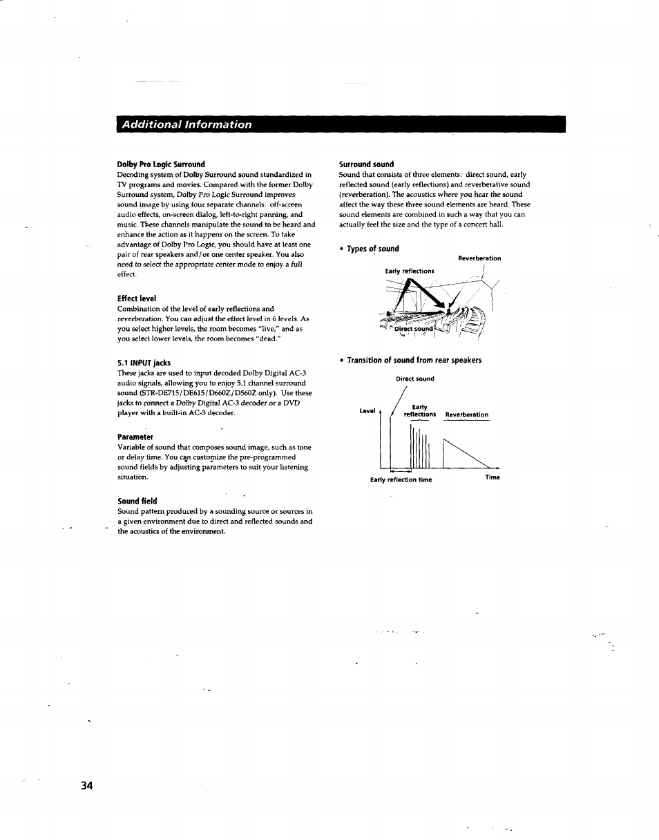 Sony STR-DE915 User Manual | Page 34 / 40