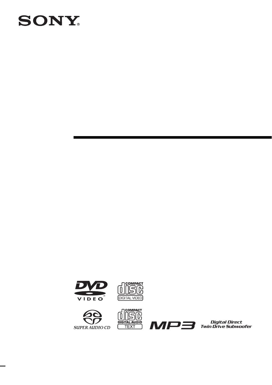 Sony DAV-DZ700FW User Manual | 108 pages