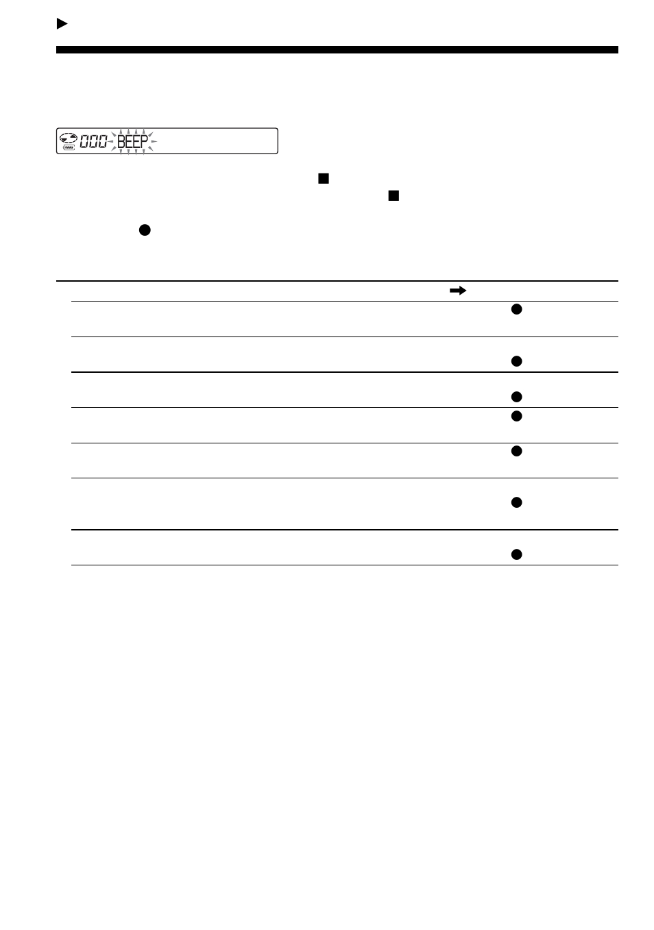 Additional information, List of menus, Beep | Sony D-NE10 User Manual | Page 32 / 40