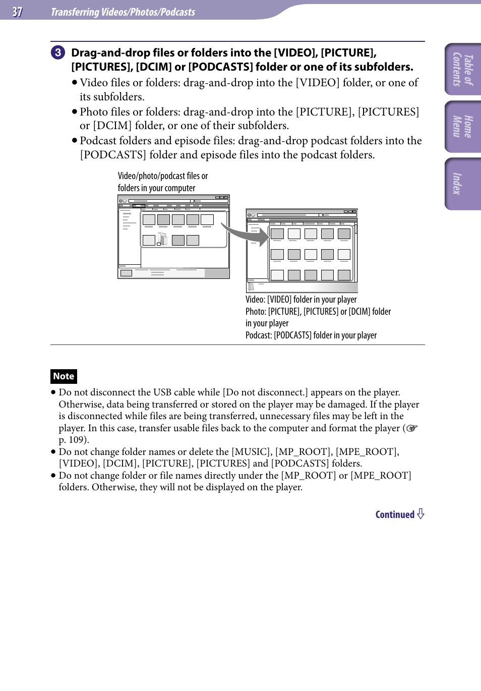 Sony A846 User Manual | Page 37 / 169