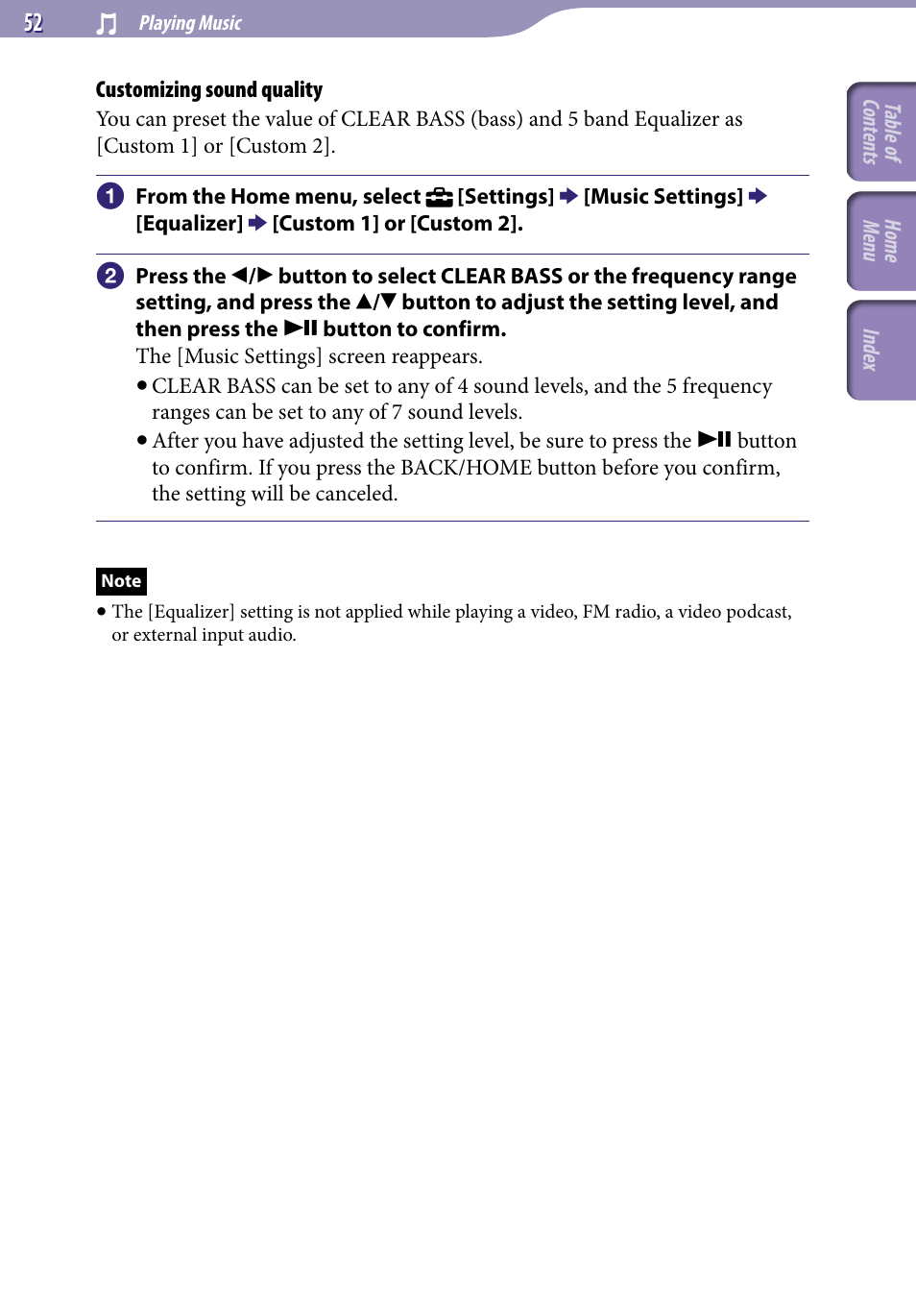 Sony A846 User Manual | Page 52 / 169
