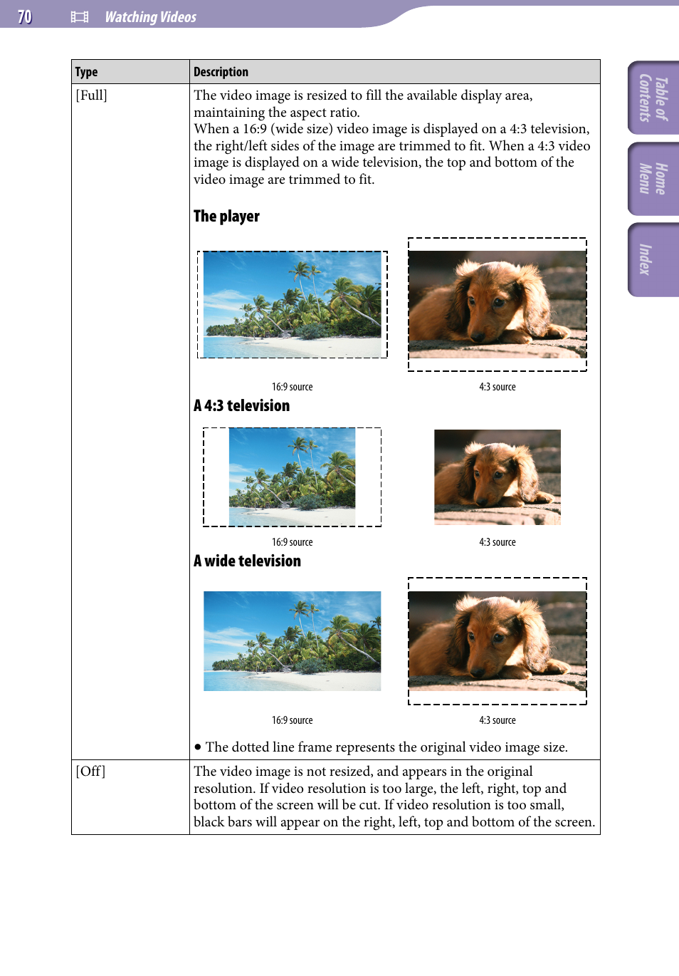 Sony A846 User Manual | Page 70 / 169