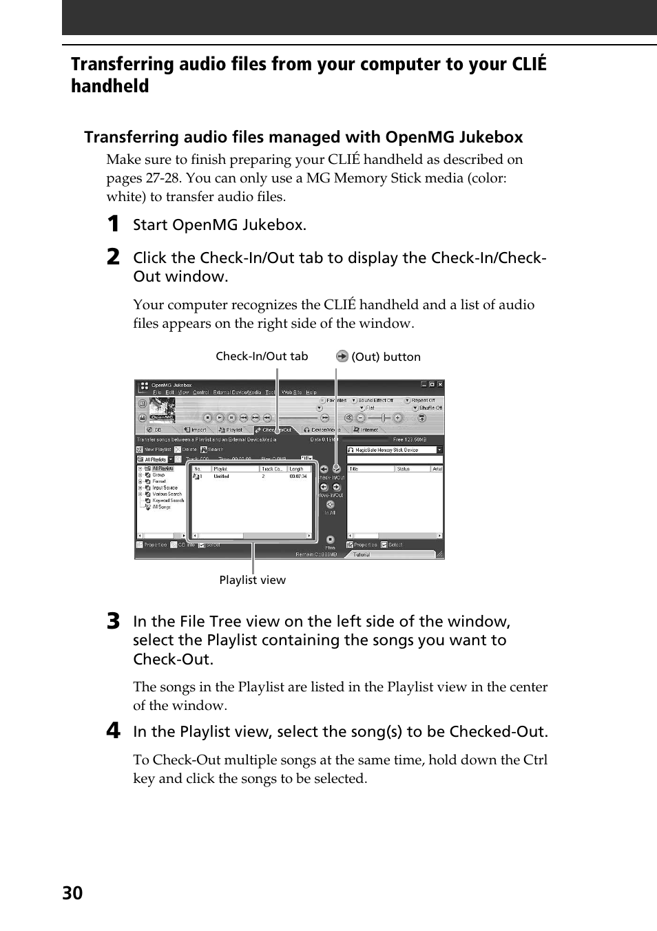 Sony PEG-N760C User Manual | Page 30 / 119