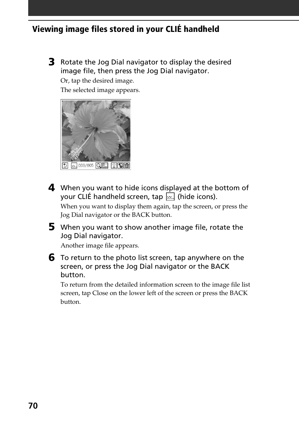 Sony PEG-N760C User Manual | Page 70 / 119