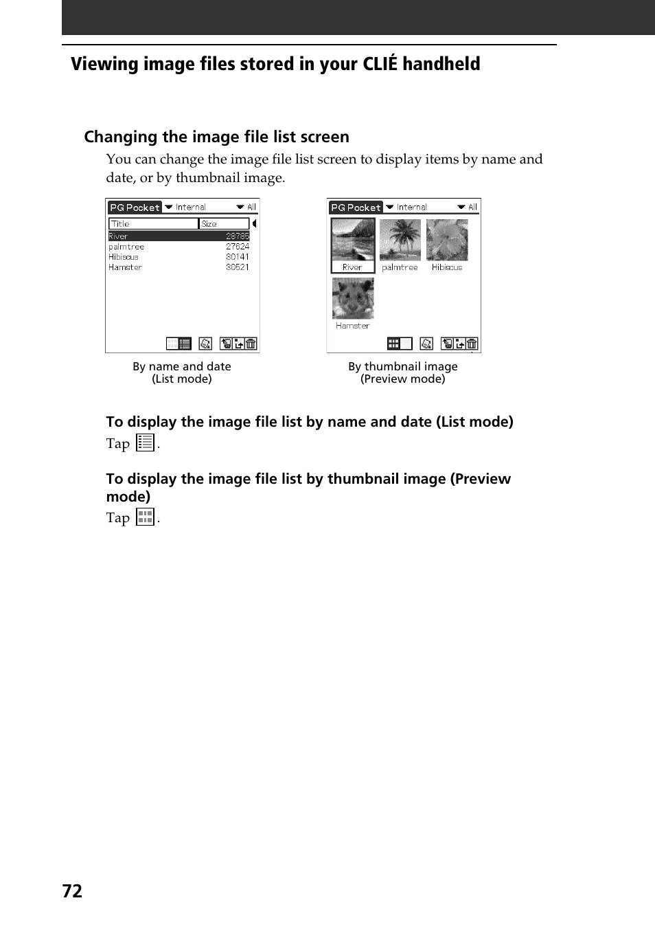 Sony PEG-N760C User Manual | Page 72 / 119