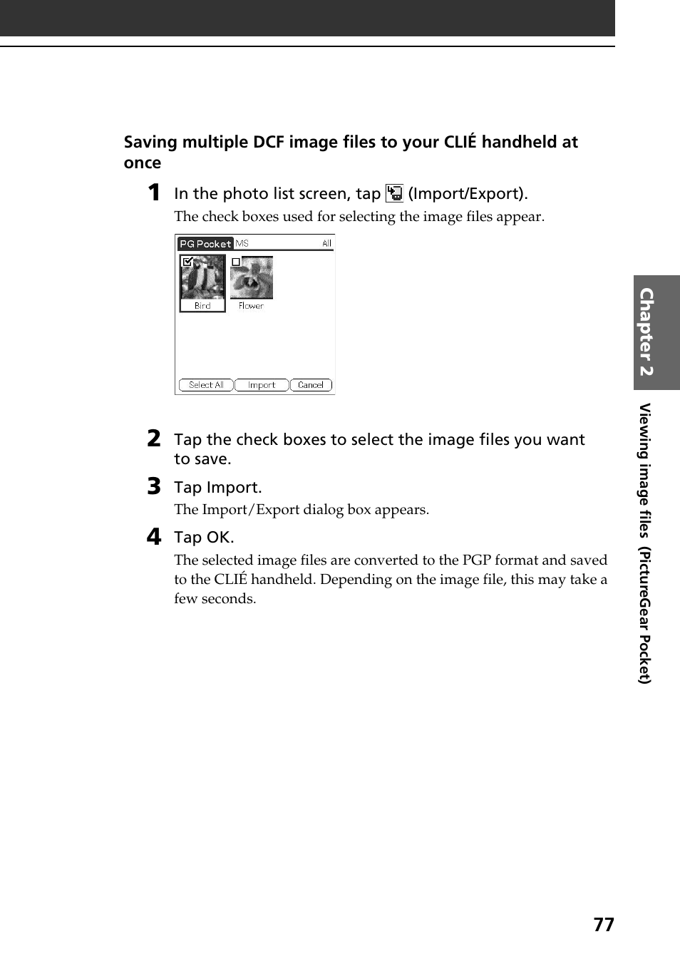 Sony PEG-N760C User Manual | Page 77 / 119