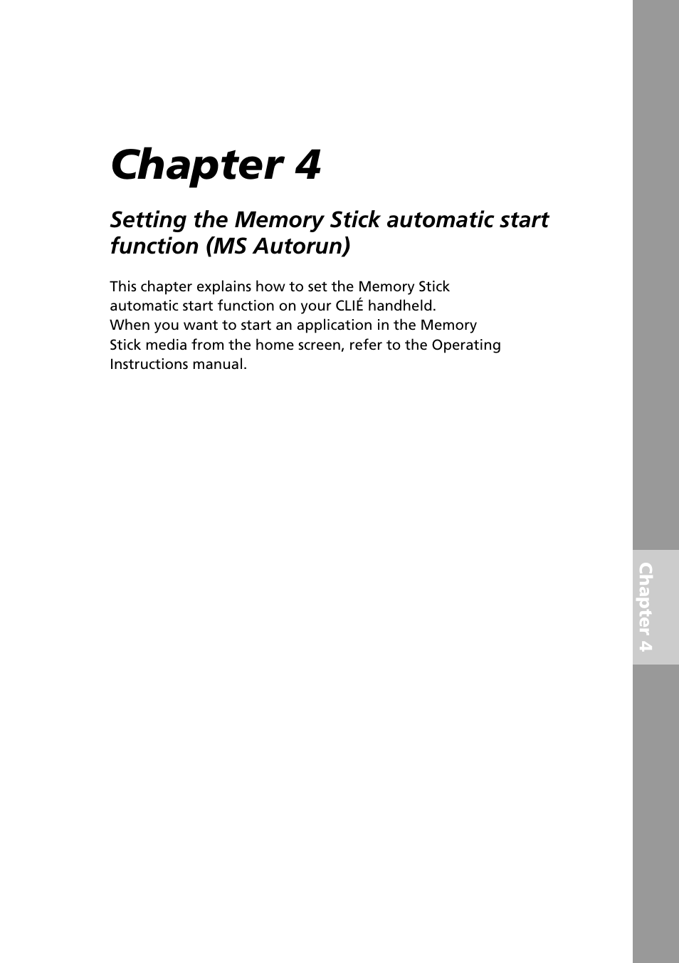 Chapter 4 | Sony PEG-N760C User Manual | Page 97 / 119