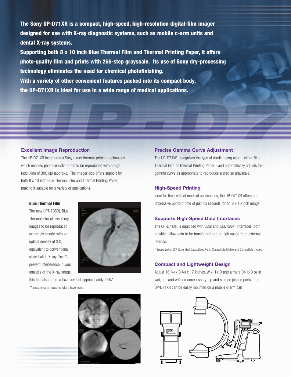 Sony UP-D71XR User Manual | Page 2 / 4