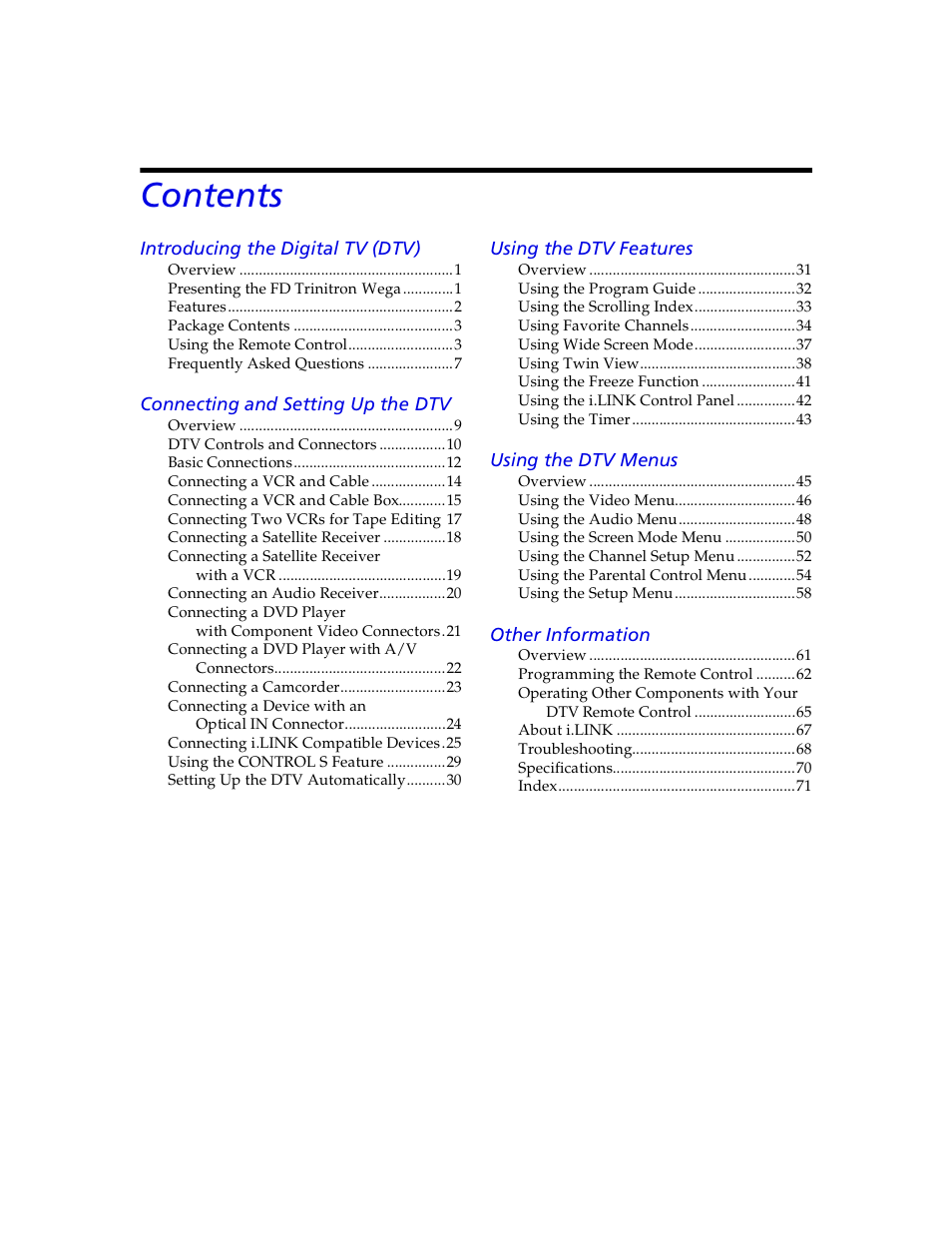 Sony VMC-IL4415 User Manual | Page 5 / 80