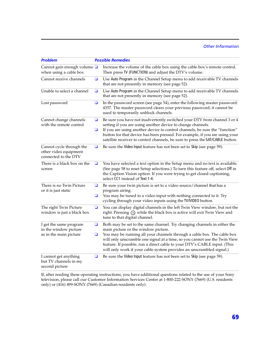 Sony VMC-IL4415 User Manual | Page 75 / 80