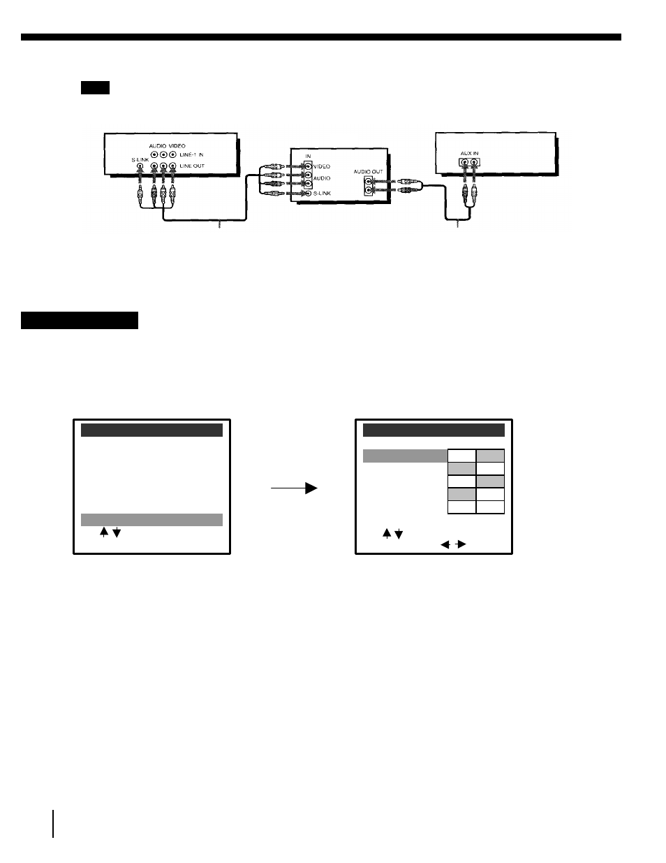 A / v hookup: vcr setup | Sony CS SLV-998HF MX User Manual | Page 10 / 42