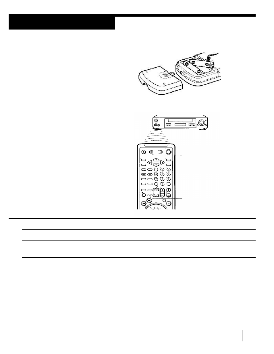 Step 2, Setting up the remote commander | Sony CS SLV-998HF MX User Manual | Page 5 / 42