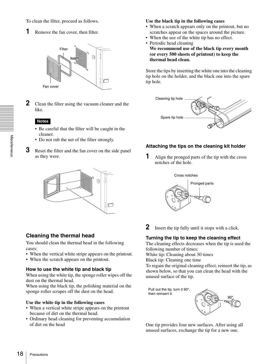 Sony UP-D77MD User Manual | Page 18 / 32