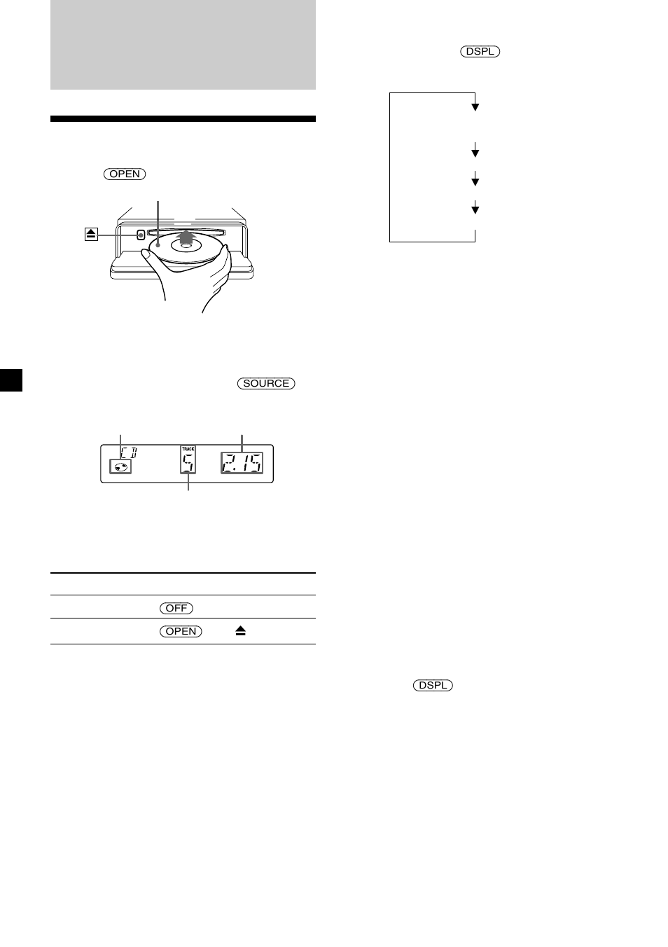 Cd player, Listening to a cd | Sony CDX-C7500 User Manual | Page 8 / 54