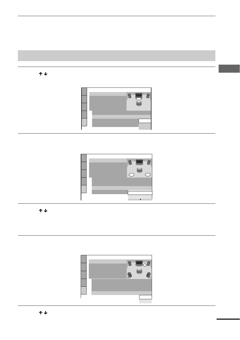 When 5.1 ch output is selected, Hook u p s | Sony DVP-NS400D User Manual | Page 31 / 92