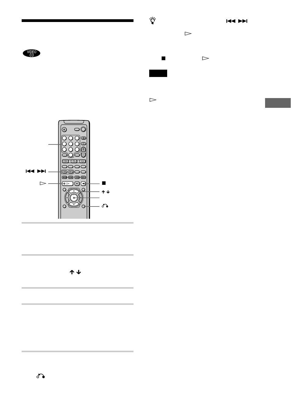 Playing video cds with pbc functions | Sony DVP-NS400D User Manual | Page 37 / 92