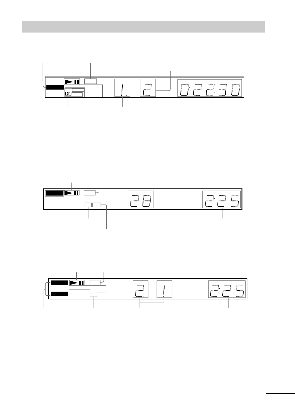 Front panel display | Sony DVP-NS400D User Manual | Page 9 / 92