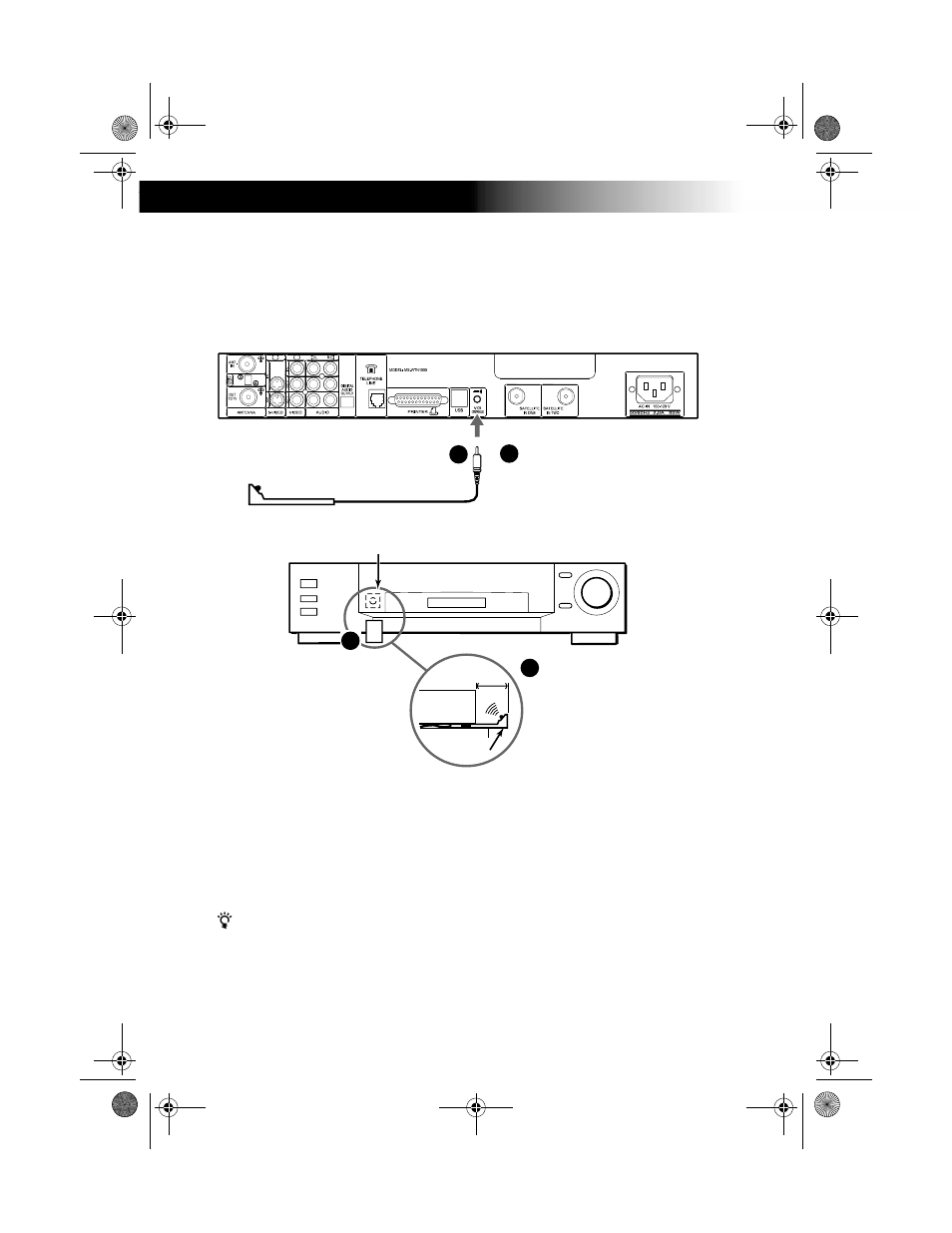 Advanced connection: connecting your ir blaster | Sony SAT-W60 User Manual | Page 14 / 32