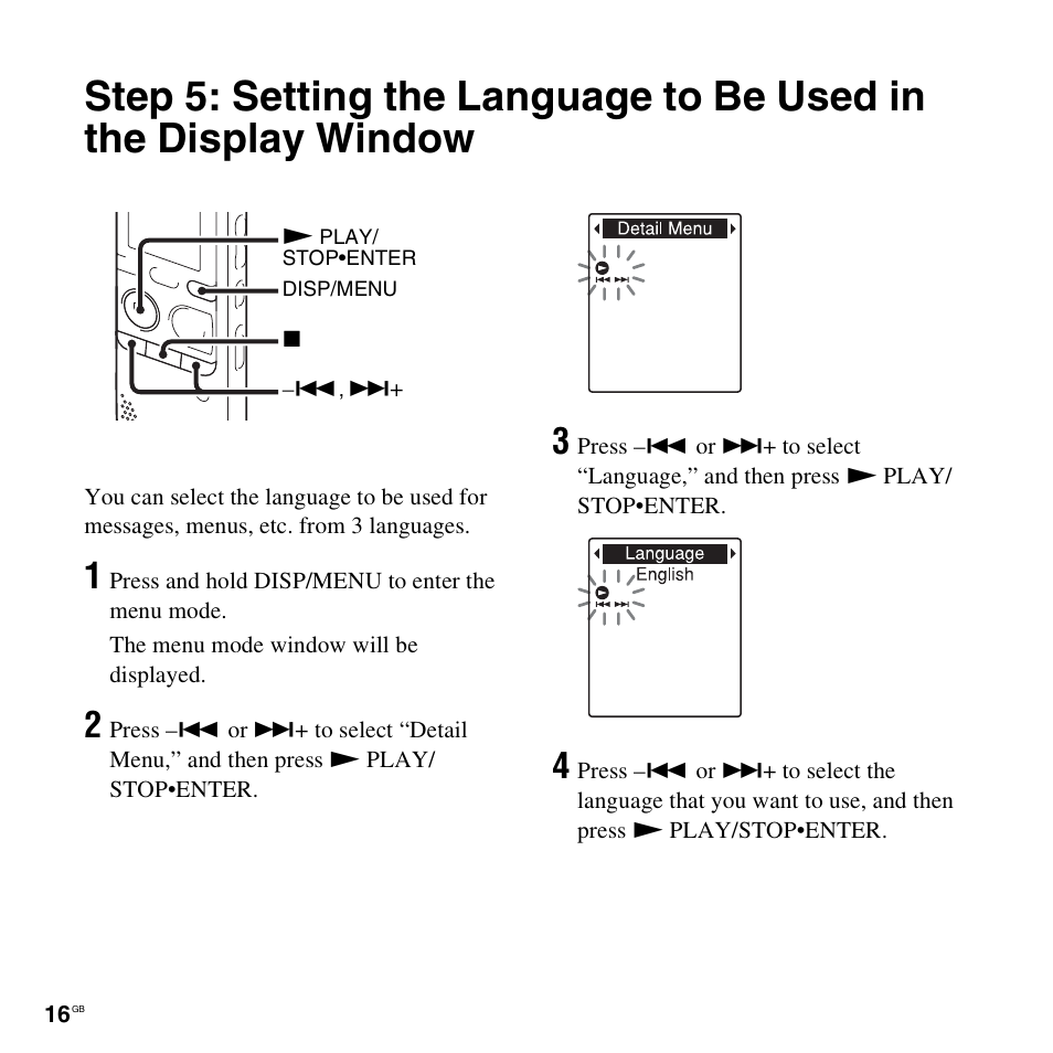 Sony PX312F User Manual | Page 16 / 146