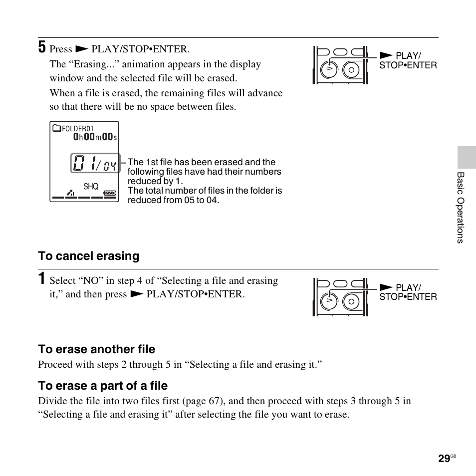 Sony PX312F User Manual | Page 29 / 146