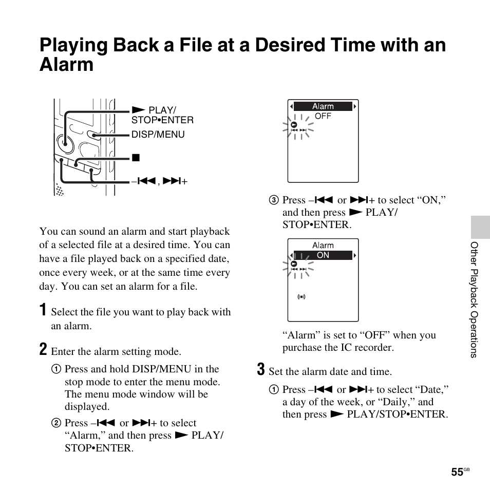 Sony PX312F User Manual | Page 55 / 146