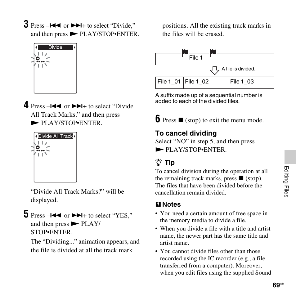 Sony PX312F User Manual | Page 69 / 146