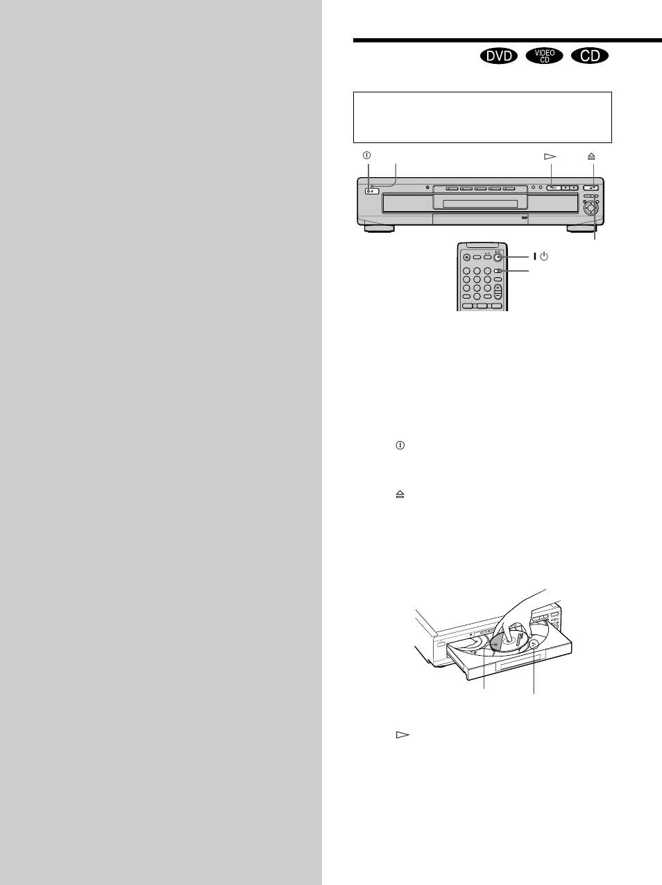 Playing discs | Sony DVP-C660 User Manual | Page 16 / 76