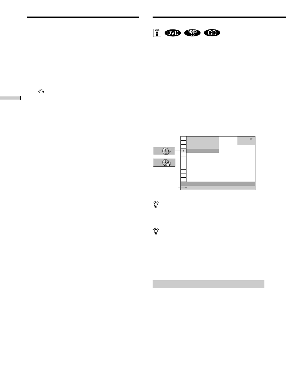 Labeling the disc, Labeling the disc z | Sony DVP-C660 User Manual | Page 32 / 76
