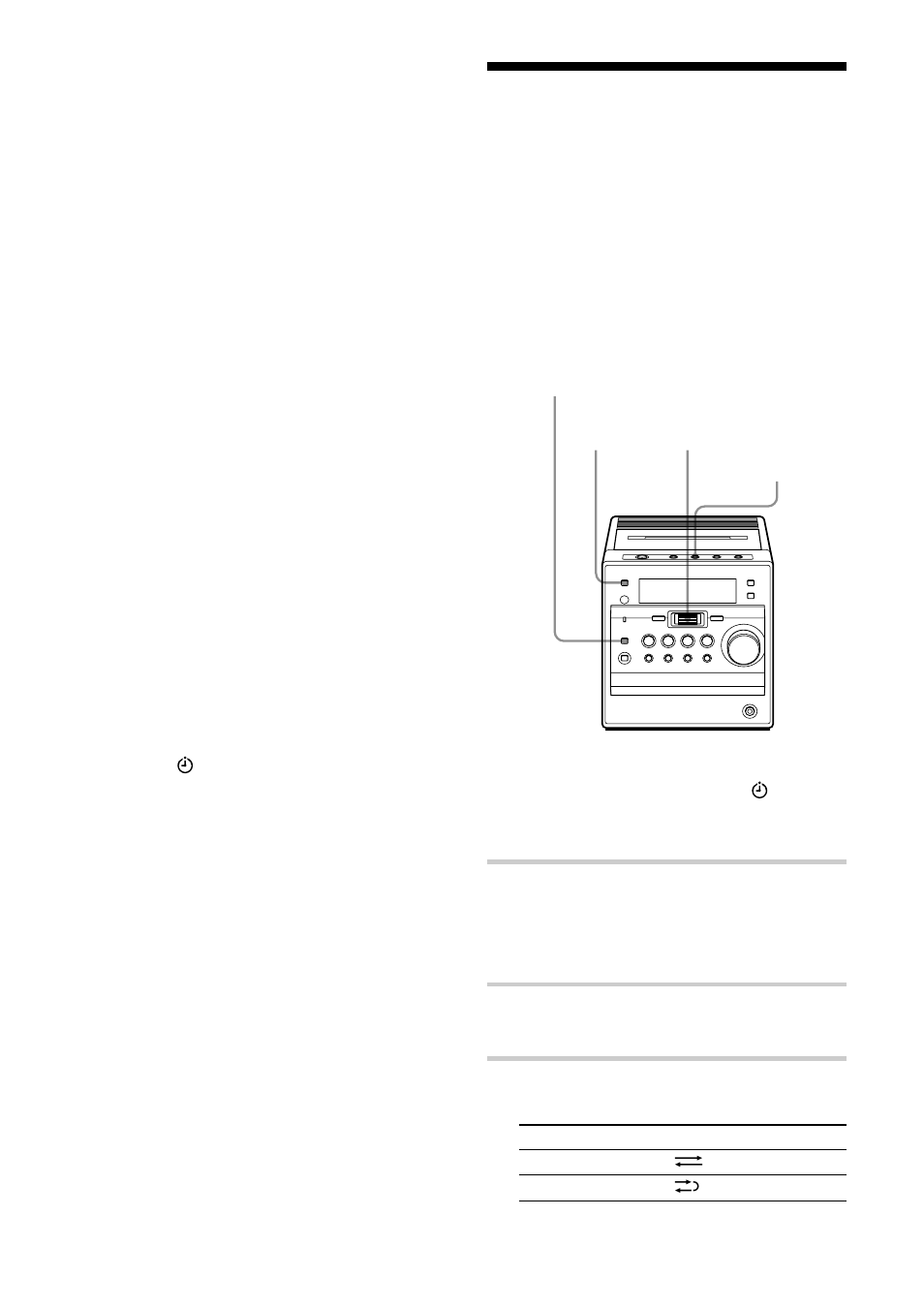 Timer-recording radio programs | Sony CMT-A70 User Manual | Page 32 / 48