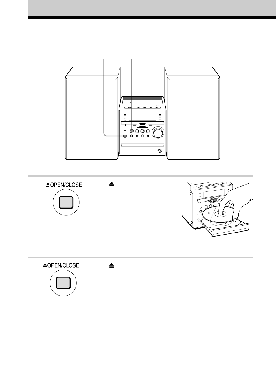 Basic operations, Playing a cd | Sony CMT-A70 User Manual | Page 6 / 48